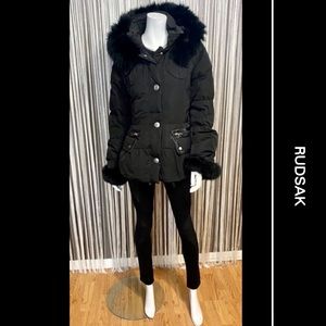 🔻SALE🔻RUDSAK🔹GREAT CONDITION • Fox fur • Leather trims • Down • Feathers